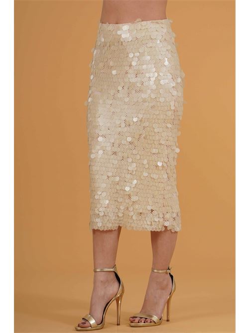 Gonna in paillettes twins fantasy | T4862GIVORY